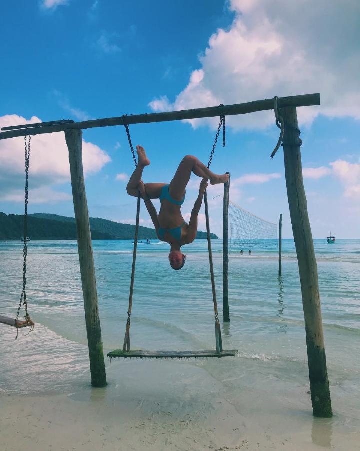 Lucky Sun Saracen Bay Vandrehjem Koh Rong Samlon Eksteriør billede